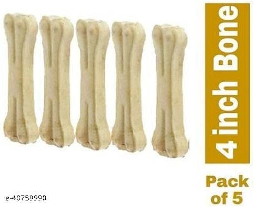 Rawhide Bone Treat for Pet (Pack of 5)