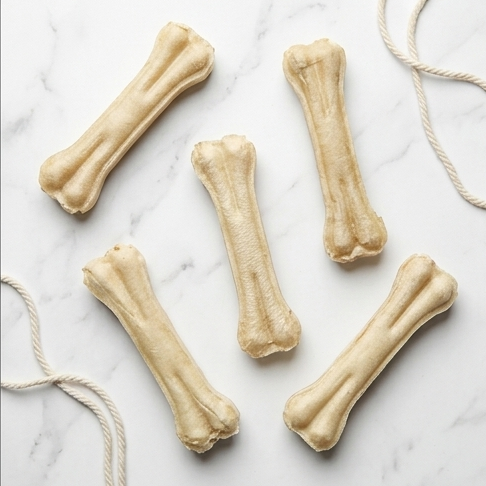 Rawhide Bone Treat for Pet (Pack of 5)