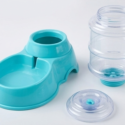 Automatic Gravity Pet Food & Water Dispenser – 3.5L